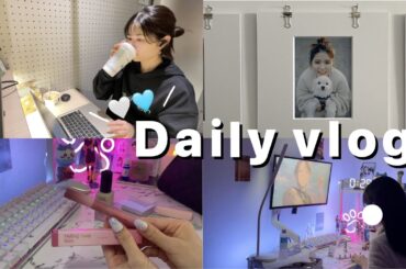 【#vlog 】27歳社会人仕事のモヤモヤと転職(?)☁️ | ３月で仕事を辞めた話 | 川島海荷ちゃんの写真展| アニメ観ながらネイルチップづくり | APEX