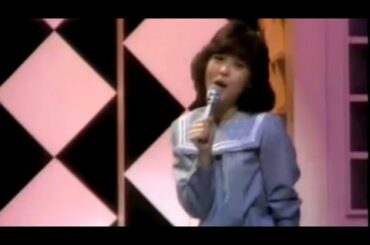 松田聖子　魔法の鏡　河合奈保子の代役!?   目の前で起きた親友の事故の直後に代役として歌う元気のない聖子ちゃん