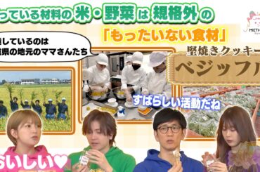 【ベジッフル】：使っている材料は規格外の"もったいない食材"！堅焼きクッキー ベジッフルいかがです？ #145-5