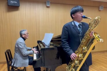 B.Sax.ソロ：バリトンサックスとピアノのためのエアーズ/田嶋勉 Airs for Baritone Saxophone and Piano DL-A0014-09