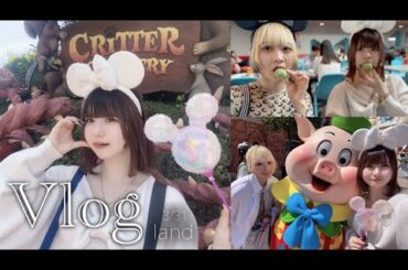 【1日目】40周年最終日ディズニーランド！春休み激混みすぎて課金しまくった1日【のえのん】