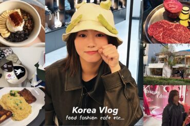 韓国vlog2024 | 3泊4日の韓国旅行🇰🇷狎鴎亭・現代ソウル・延南洞でカフェ&ショッピング🛒話題のギリシャヨーグルトも食べ比べしたよ【ソウル旅行モデルコース】