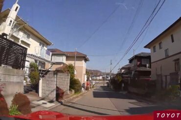 【TOYOTA86】【ドライブレコーダー動画】すみれ台～兵庫県西宮市フレンテ西宮