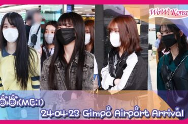 [4K] ME:I、正式デビューしたらもっときれいになった天使たちの韓国入国…「天使の羽は日本に置いてきました~」