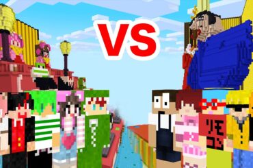 頑張って作った拠点 vs ひな祭り！攻城戦ベッドウォーズ【ひな祭りコラボ】