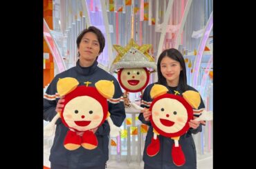 新着- 山下智久&出口夏希、お揃いユニフォーム姿の美しい2人「ブルーモーメント」朝から電波ジャック