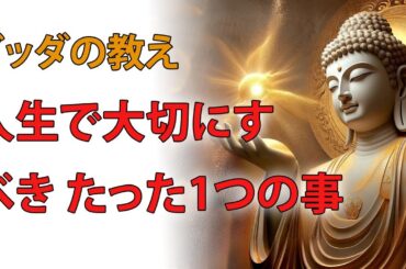 人生で見逃せない、最も大切なこと!｜ブッダの教え