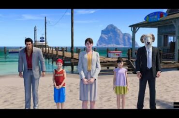 【龍が如く8】ドンドコ島に宇内梨沙アナが訪れて