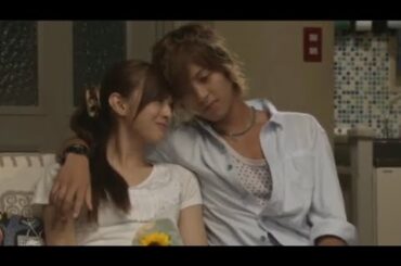 【ブザービート】ひまわりをプレゼントされ嬉しそうな北川景子♡ちょいイチャイチャシーン♡ 山P×北川景子#jdrama#japan