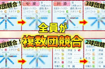 【パワプロ2023】4人の選手が複数団競合のお祭りドラフト！果たして大当たりの選手は誰だ！？スカウトの調査力C縛りで日本一を目指す縛りペナント！#4【オーペナ/ペナント】