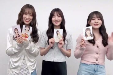 日向坂46 H46MODE フォトカードはもうゲットしてくれましたか？ 河田陽菜ちゃんと高瀬愛奈ちゃんは【くまざわ書店】限定 佐々木久美ちゃんは【丸善ジュンク堂】限定です！