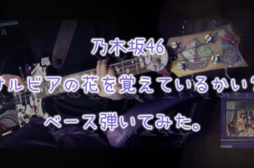 乃木坂46『サルビアの花を覚えているかい？』ベース弾いてみた。