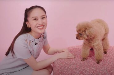 VALENTINO ROCKSTUDS PET with Kanako Momota & Peach