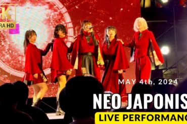 NEO JAPONISM(ネオジャポ)『KASSEN 2024 in肉フェス』(2024/5/4)【4K60p/iPhone15 Pro Max】