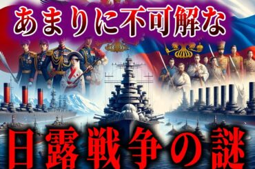 日露戦争の謎！！国力10倍の国になぜ勝てたのか...【ゆっくり解説】