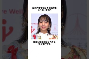 【芸能人】山之内すずに関する面白い雑学　#雑学 #芸能人 #shorts