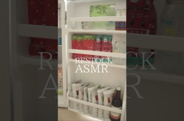 大量に韓国ジュース爆買いyeah🥤冷蔵庫に収納していく詰め替えASMR RESTOCK refill 生活音