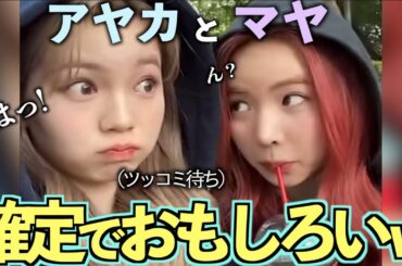 【NiziU】アヤカとマヤは引き寄せられます
