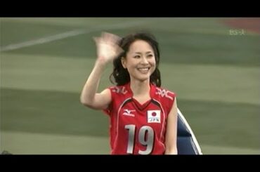 松田聖子の始球式20070801