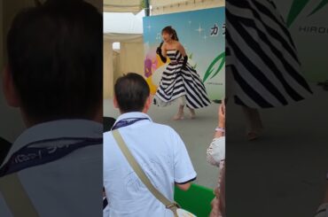 ＃Dressing、広島のアイドル、フラワーフェスタでライブ