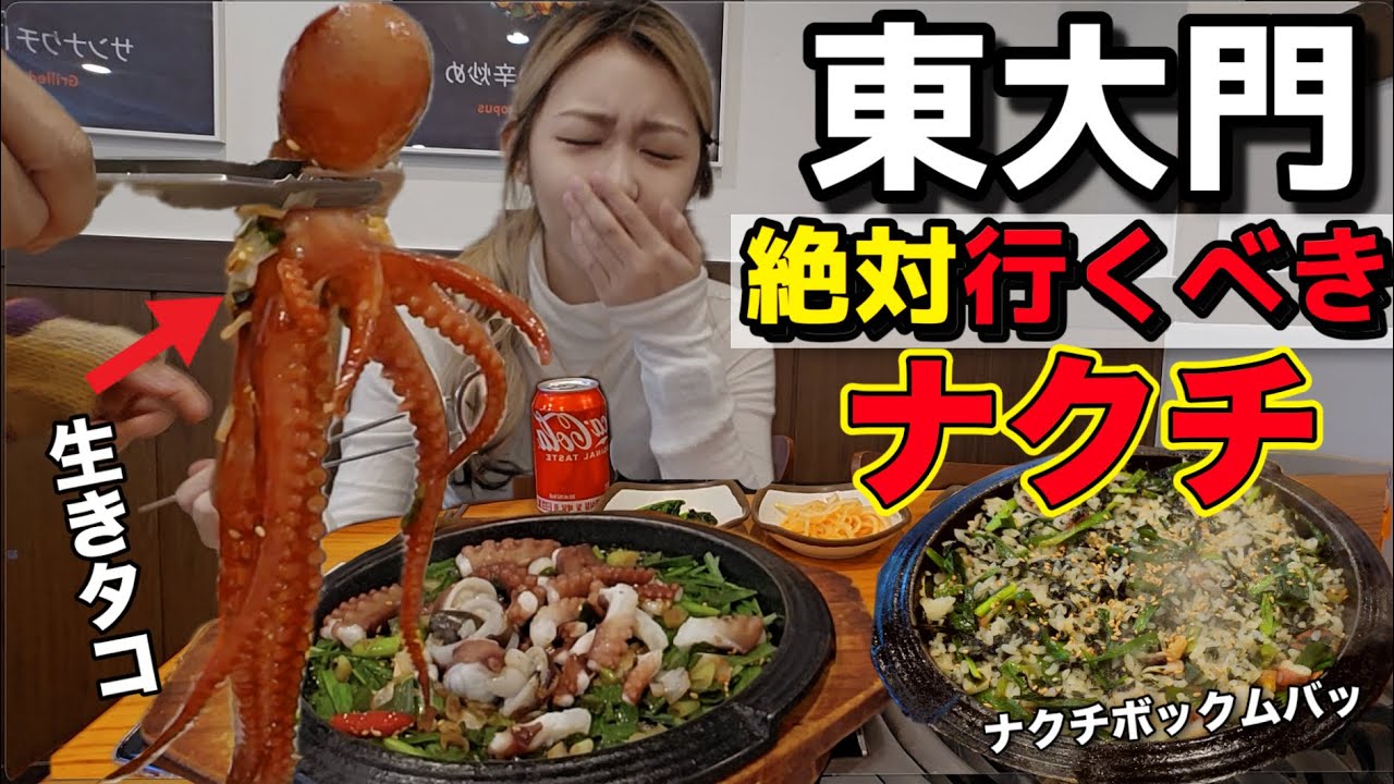 ガチでこれ以上美味しいお店ないから東大門でナクチ食べて、締めの炒めご飯まで食べてきたんだけどやっぱり何回食べても最高すぎる【再再訪問】【モッパン】 ガチでこれ以上美味しいお店ないから東大門でナクチ食べて、締めの炒めご飯まで食べてきたんだけどやっぱり何回食べても最高すぎる【再再訪問】【モッパン】