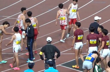 予選 1部 男子リレー 4x400m 関東インカレ陸上2024