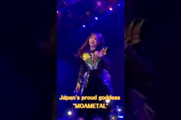 [BABYMETAL] This woman is Japan's proud goddess, "MOAMETAL" 💖 #shorts #reels
