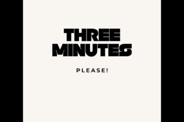 ３分ぐらいはください　第八回「学園スリーミニッツマスター」