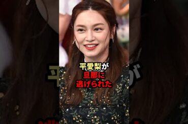 平愛梨が旦那に逃げられた　#平愛梨 #芸能人 #エピソード