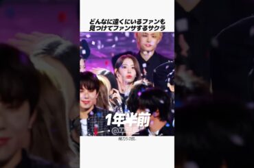 【LE SSERAFIM】どんな遠くにいるファンも見つけてファンサするサクラが可愛い✨【宮脇咲良】