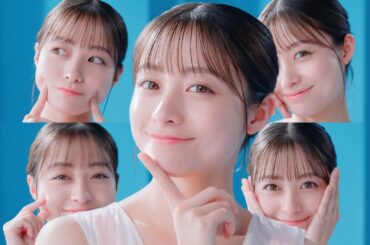 橋本環奈  ロート製薬 肌ラボ白潤「新レッツちゅるもち肌」篇 TVCM