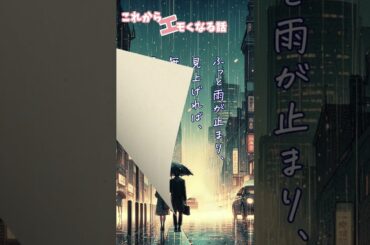 【ランチのお供に朗読を】雨の出会い【これからエモくなる話】 #朗読