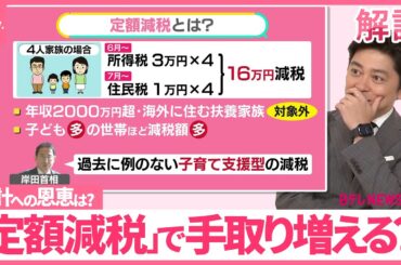 【定額減税】予算3兆円規模…“手取りUP”で効果は…  専門家「期待持てぬ」【#みんなのギモン】