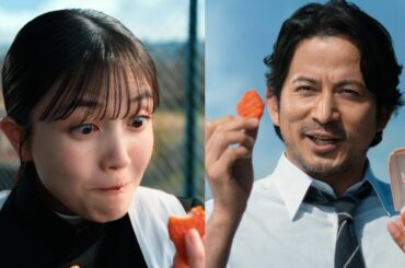 乃木坂46久保史緒里、『どうする家康』親子役ぶりの共演！マクドナルドCMで応援部の顧問と生徒役