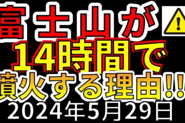 【要注意！】富士山が14時間で噴火する理由！わかりやすく解説します！