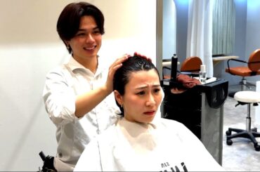 結婚式本番直前にオールバックされて出演させられるドッキリw