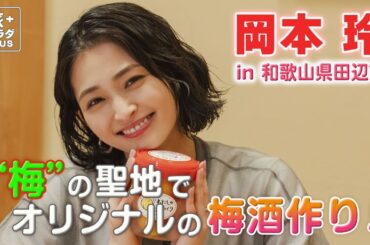 【岡本玲 梅の聖地を巡る旅】オリジナルの梅酒作りを体験！”秋津野ガルテン”ではみかんスイーツも🍊