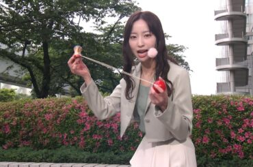 めざましじゃんけんでアレをヤりだす林佑香さん