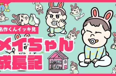 【イッキ見】メイちゃん成長記【あはれ！名作くん】