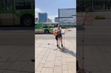 富山駅前路上ライブ「山本雪乃」さんです。ギター弾き語り女子です。JKです。以前よりずっと上手くなっておられました。 #shorts
