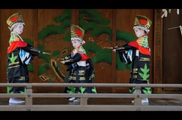 『寿式三番叟』新富座こども歌舞伎　第16回例大祭奉納公演