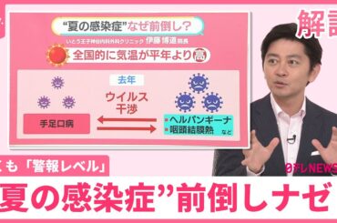 【手足口病「警報レベル」……】前倒しで流行ナゼ？　“感染症ドミノ”に要注意　医師「免疫回復に3～4週間」【#みんなのギモン】