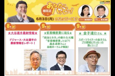20240603 森永卓郎、高橋洋一。定額減税官邸HPなどでアピール、配偶者控除の見直し論は増税？「財務省をゲストに呼んでもドタキャンする」「官房機密費について。内閣情報調査室で飯食った。」