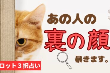 【タロット３択】あの人の本当の気持ちや本心丸わかり！異性に対しての態度や本質、あんなことまで😳