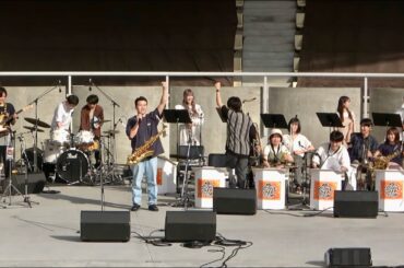 [4K]2024年6月8日 "愛知大学Blue Stars Jazz Orchestra" 大阪ビッグバンドフェスティバル2024  服部緑地野外音楽堂