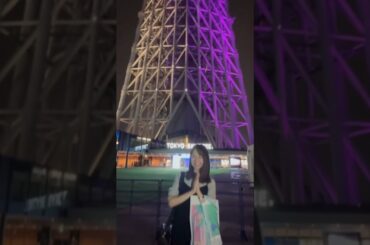 WE R! in TOKYO SKYTREEに行ってきました^^ #日向坂46 #東京スカイツリー　#磯貝初奈