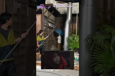 『9ボーダー』✂メイキング🎥7話の台風シーンの裏側🌀 #ナインボーダー #川口春奈 #松下洸平