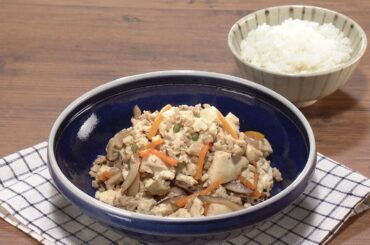 【3分クッキング公式】炒り豆腐