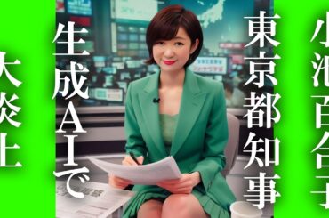 【AIゆりこ】小池百合子また炎上