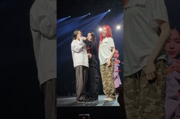 240608 Yeji Punches Chaeryeong during Oakland Soundcheck Not Shy #shorts #itzy #yeji